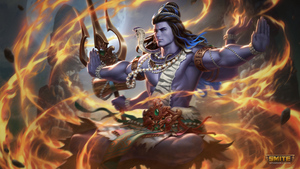 Lord Shiva, The Destroyer, Smite, 2022 Games, 4K wallpaper