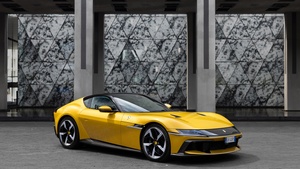 Ferrari 12Cilindri, Yellow cars, Sports cars, 4K wallpaper