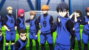Team Z, Blue Lock, Ultrawide, Yoichi Isagi, Meguru Bachira, Rensuke Kunigami, Hyoma Chigiri, Gin Gagamaru, Jingo Raichi, Gurimu Igarashi, Wataru Kuon, Asahi Naruhaya, Yudai Imamura, Okuhito Iemon, 4K wallpaper