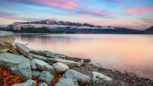 Mountains, Queenstown, Lake Wakatipu, Landscape, New Zealand, 4K wallpaper