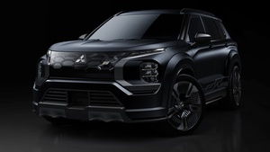 Mitsubishi, 2022, Dark background, 4K wallpaper