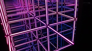 Light show, Connections, Pattern, Geometrical, Illusion, 4K wallpaper