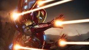 Iron Man, Boss Fight, Avengers: Endgame, Marvel Comics, Marvel Superheroes, 4K wallpaper