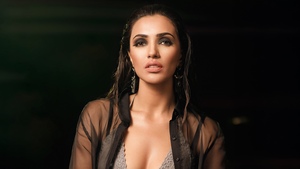 Akshara Gowda, Indian actress, Portrait, 4K wallpaper