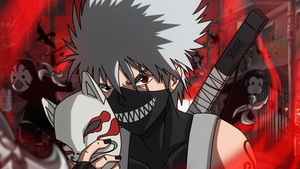 Kakashi Hatake, Fan Art, Naruto, 4K wallpaper