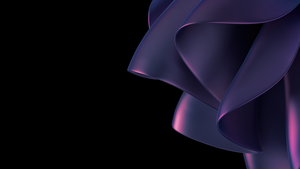 Oppo Find N, Purple, Black background, AMOLED, Stock, 4K wallpaper