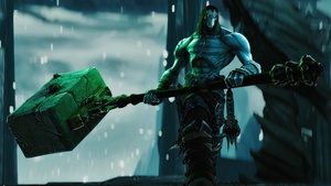 Death (Darksiders), Hammer, Artwork, Video Game, 4K wallpaper