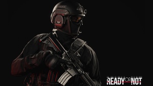 Ready or Not, FPS, 2022 Games, Black background, SWAT, Police, 4K wallpaper