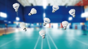 Feather, Shuttlecocks, Badminton, 4K wallpaper
