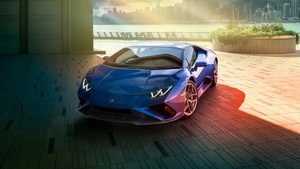 Lamborghini Huracan EVO RWD, Aesthetic, 2021, 4K wallpaper