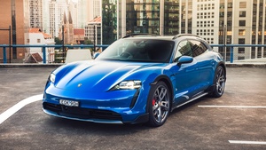 Porsche Taycan 4S Cross Turismo, 2021, 4K wallpaper