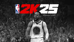 Stephen Curry, NBA 2K25, Monochrome, 2024 Games, 4K wallpaper