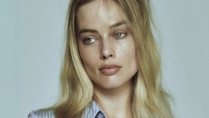 Margot Robbie, Portrait, Australian actress, 4K wallpaper
