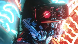 Cyberpunk, Robotic, 4K wallpaper