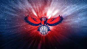 Atlanta Hawks, Baseball team, NBA, Logo, 4K wallpaper