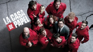 TV series, Money Heist, Alvaro Morte as The Professor, Ursula Corbero as Tokyo, 4K wallpaper