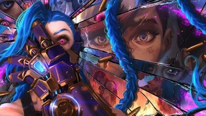 Jinx, Arcane: League of Legends, Netflix series, Animated series, 4K wallpaper