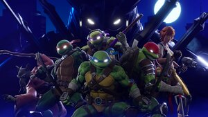 TMNT, Fortnite, 2024 Games, Leonardo (TMNT), Donatello (TMNT), Raphael (TMNT), Michelangelo (TMNT), Ninja Warrior, Ninja turtle, 4K wallpaper
