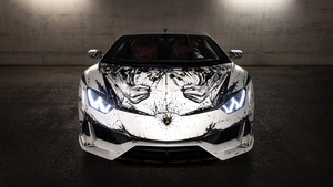 Lamborghini Huracan EVO Minotauro By Paolo Troilo, 2021, 4K wallpaper