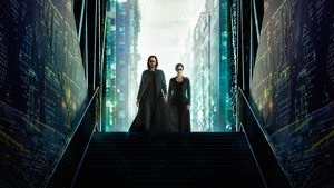 Keanu Reeves, Carrie-Anne Moss, The Matrix Resurrections, Neo, Trinity, 2021 Movies, 4K wallpaper