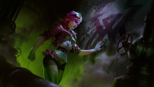 Vi (LoL), Game poster, 4K wallpaper