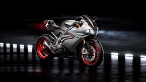 Superbikes, Dark background, Sports bikes, 2022, 4K wallpaper