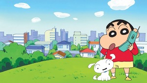Shinchan Nohara, Shiro, TV series, Shin-chan, 4K wallpaper