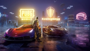 PUBG MOBILE, Koenigsegg, 2021 Games, 4K wallpaper