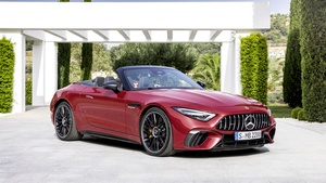 Mercedes-AMG SL 63 4MATIC, 2022, 4K wallpaper