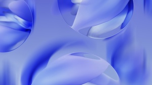 Google Pixel 9a, Blue aesthetic, Stock, Macro, Modern art, Contemporary, Bubbles, Marbles, 4K wallpaper