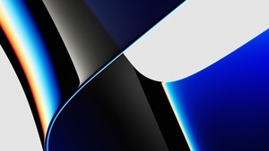 Apple MacBook Pro, Stock, 2021, Apple Event 2021, White background, Blue, 4K wallpaper
