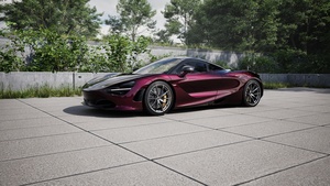 Sports car, McLaren 720S, 4K wallpaper