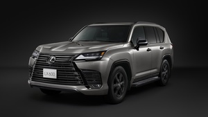 Lexus LX 600 Off-Road, 2022, Dark background, 4K wallpaper
