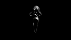 Ghostface, AMOLED, Scream, 2022 Movies, Horror Movies, Thriller, Black background, Scary, Mask, 4K wallpaper