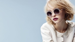 Lily Rose Depp, American actress, Goggles, 4K wallpaper