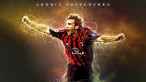 Ukrainian footballer, Football player, AC Milan, 4K wallpaper