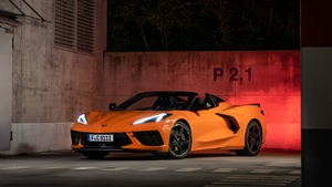Chevrolet Corvette Stingray Convertible, 2021, 4K wallpaper