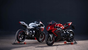 MV Agusta F3 RR, Performance bike, Sports bikes, Dark background, 2022, 4K wallpaper