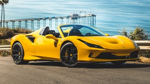 Ferrari F8 Spider, Luxury sports car, 4K wallpaper