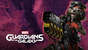Marvels Guardians of the Galaxy, Rocket Raccoon, 2021 Games, PC Games, PlayStation 4, PlayStation 5, Xbox One, Nintendo Switch, Xbox Series X and Series S, 4K wallpaper