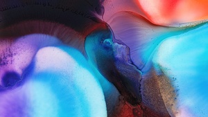 Mi Pad 5 Pro, Colorful background, Liquid art, Macro, Stock, 4K wallpaper