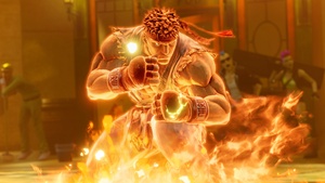 Ryu, Street Fighter, Fire, 4K wallpaper