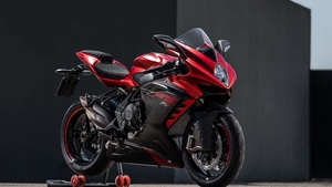 MV Agusta F3 RR, Sports bikes, Dark background, 2022, 4K wallpaper