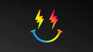 Fortnite, Chapter 2, Season 7, Smiley, Dark background, Multicolor, 2021 Games, 4K wallpaper