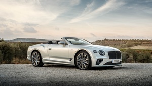 Bentley Continental GT Speed, Performance car, Convertible, 2021, 4K wallpaper