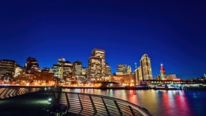San Francisco, Cityscape, Night, City lights, Skyline, Night sky, Reflections, 4K wallpaper