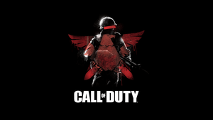 Call of Duty, Soldier, Dark background, 4K wallpaper