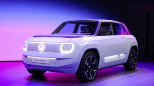 Volkswagen I.D. LIFE, Neon, Electric cars, 2021, Colorful background, 4K wallpaper