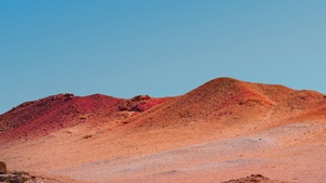 Mi Pad 5 Pro, Clear sky, Desert, Sunny day, Stock, 4K wallpaper