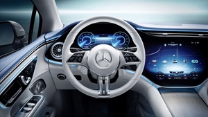 Mercedes-Benz EQE 350 AMG Line, Interior, Edition 1, 2022, Electric cars, 4K wallpaper